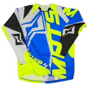 MOTS - Maglia STEP4 Blu/Giallo