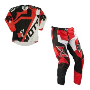 MOTS - Completo Enduro Maglia + Pantalone X1 Rosso