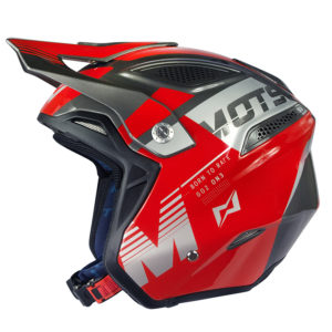 MOTS - Casco Trial GO2 ON3 Rosso