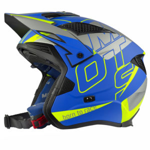 MOTS - Casco Jump UP03 Blu/Giallo