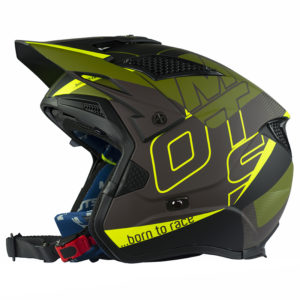 MOTS - Casco Jump UP03 Grigio/Verde/Giallo