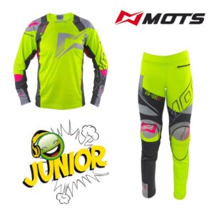 Completo Maglia + Pantalone STEP6 JUNIOR Giallo Fluo